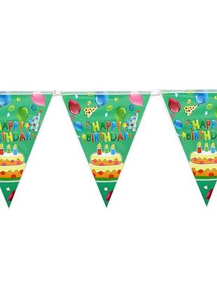 Гирлянда флажки тортик