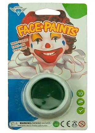 Грим зеленый карнавальный