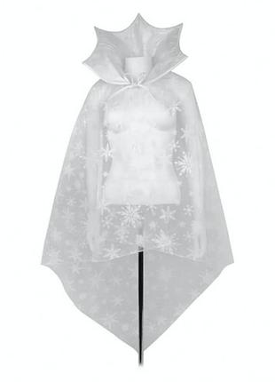 Накидка біла снігова королева