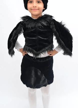 Костюм карнавальный детский ворона 3-5 лет