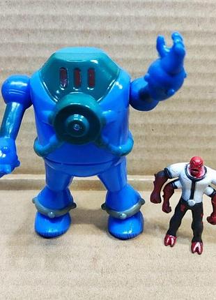Фигурки бен 10 набор № 2, 2 фигурки. ben 10. 10 и 6 см, светящийся