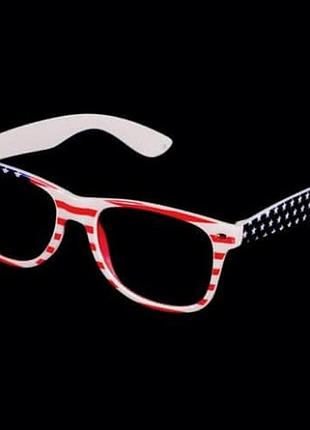 Окуляри карнавальний американський прапор usa