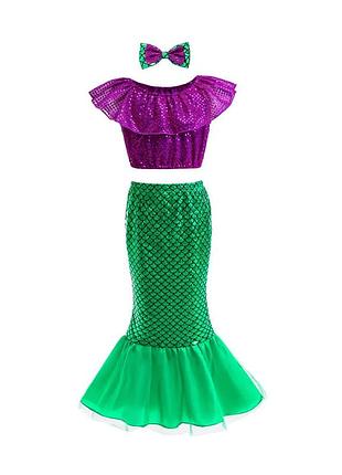 Костюм русалочки с блестками