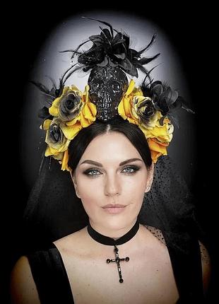 Обруч donna debora с фатой