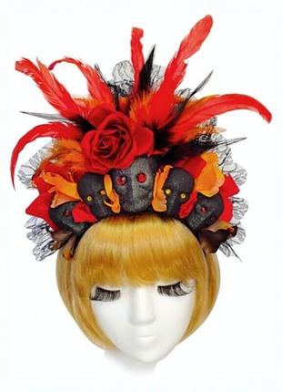 Обруч донна роха у готичному стилі