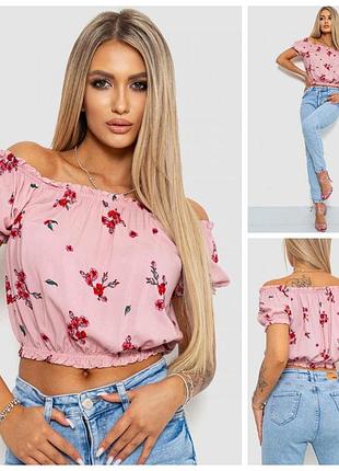 Красивий жіночий топ з квітами