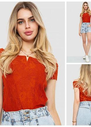 Жіночий топ теракотового кольору