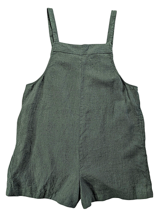 White label uk12 us8 eur40 короткий  комбінезон шорти з льна 🇬🇧