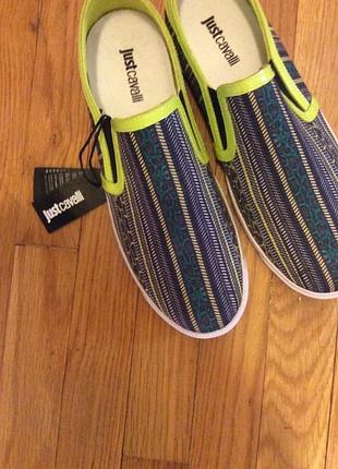 Слипоны мокасины roberto cavalli оригинал