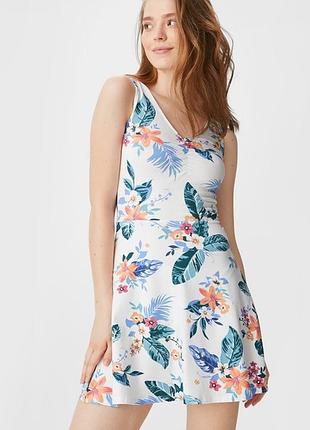 Летнее платье из органического хлопка c&a