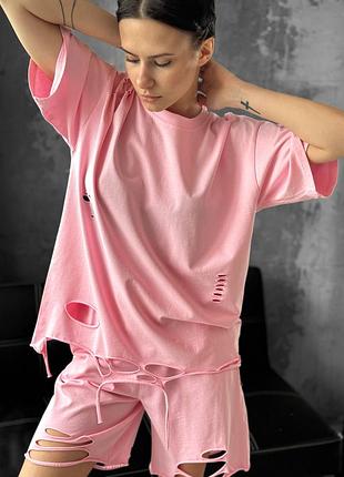 Літній комплект pink дл7307(8 - 01)