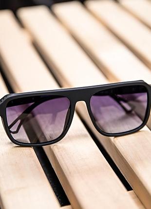 Чоловічі сонцезахисні окуляри black mat