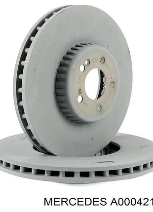 Оригинал a0004212812, a 000 421 28 12 диск тормозной передний mercedes e e213/c238 / glc x253 / cls c257