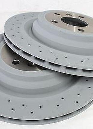 Оригінал a1664230412 mercedes диск гальмівний задній