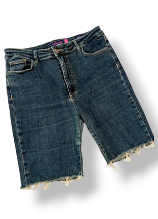 Джинсові шорти великий розмір