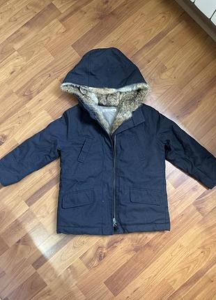 Куртка з натуральним хутром