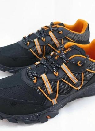 Кросівки на осінь водостійки трекінгові чорні 42 оригінал timberland garrison trail hiking tb 0a41rp 015