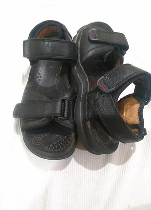 Мужские сандали из натуральной кожи,фирма clarks