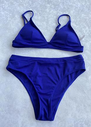 Купальник в рубчик