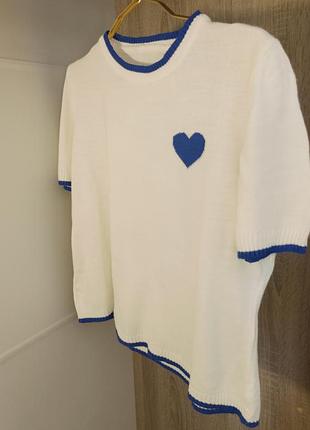 В’язана футболка у стилі ami❣️