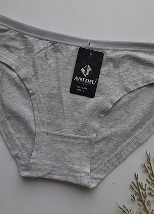 Трусики слип женские хлопковые однотонные разные цвета премиум качество