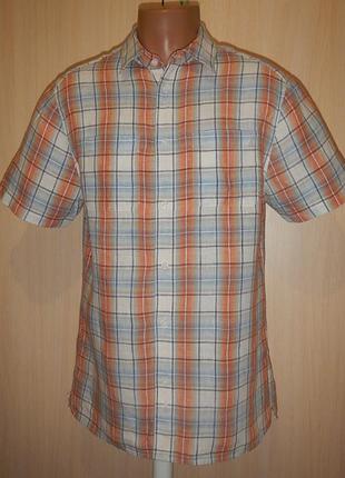 Лляна теніска сорочка rocha john rocha p.m 100% льон