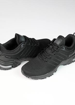 Кросівки чоловічі сітка 584673 чорні