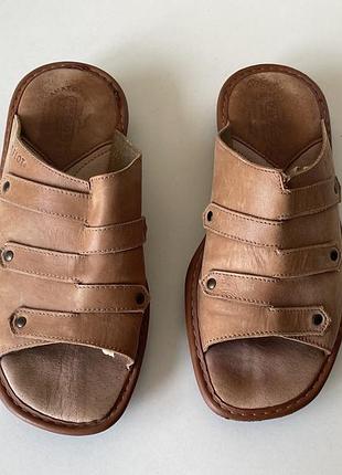 Fly flot шкіряні шльопанці босоніжки р. 42