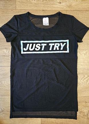 Футболка- сітка жіноча