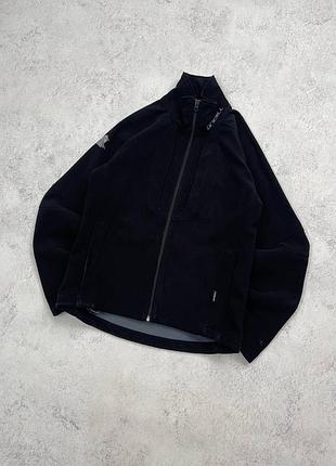 Чорна флісова куртка o’neill mountain outdoor