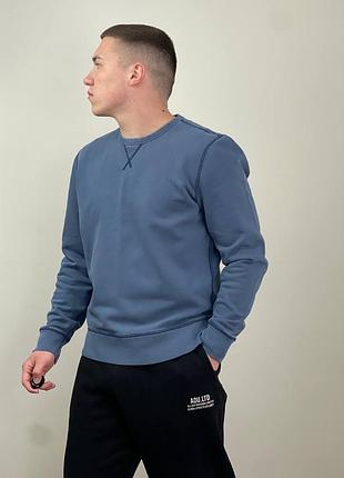 Синій базовий світшот gap