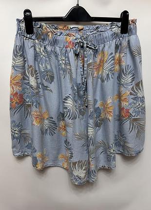 Шорти-спідниця із ліоцелу