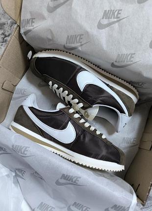 Nike cortez brown6 фото