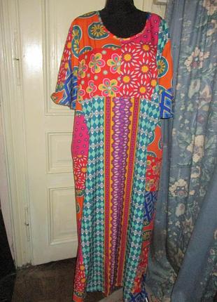 Платье пляжное.разм xl