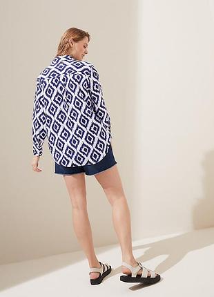 Лляна oversized сорочка m&s collection 7