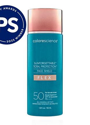 Sunforgettable® total protection™ face shield flex | сонцезахисний крем для обличчя з адаптивними пігментами