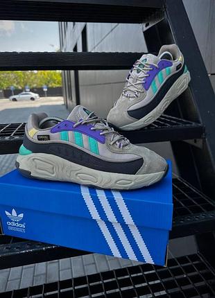 👟 повседневные мужские кроссовки adidas ozmova cordura waterproof бежевые