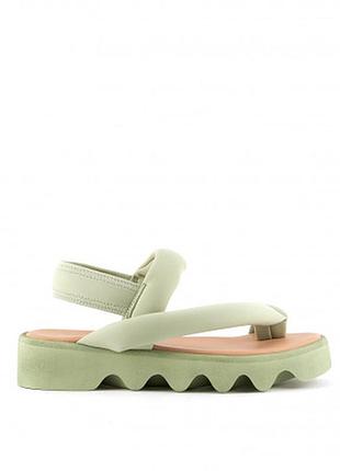 Сандалії жіночі un issey miyake розмір 40 зелені, салатові