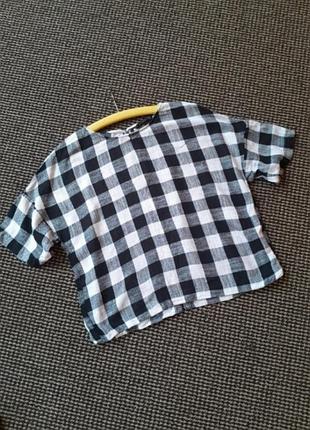 Блуза льон котон 4