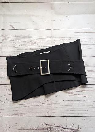 Чорний корсет, пояс від massimo  danieli  italy