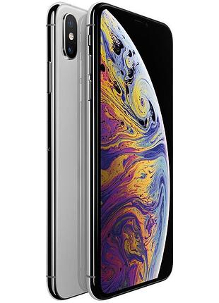 Apple iphone xs max 64gb 64gb silver, model a2101 (grade c)