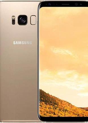 Смартфон samsung galaxy s8 g950f (1 sim) 64gb gold 5.8" snapdragon 835 nfc 3000 mah