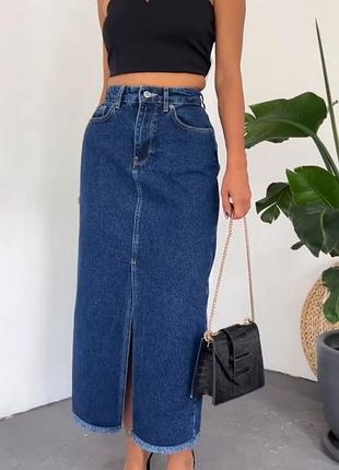 Джинсовая юбка