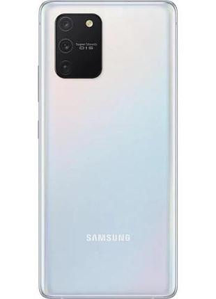 Смартфон samsung galaxy s10 lite (g770f) 6/128 white 6.7” fhd+ super amoled 48+12+5мп 45вт 4500mah 2