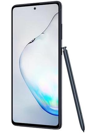 Смартфон samsung galaxy note 10 lite n770f 6/128gb black super amoled 6.7" 2 sim 4500 mah 4