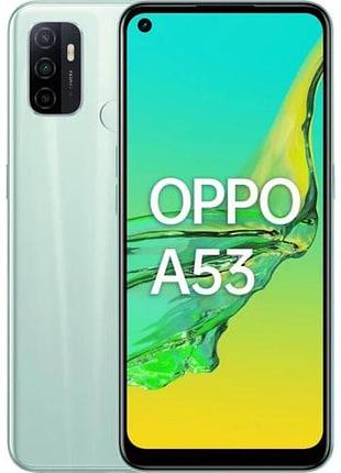 Смартфон oppo a53 4/64gb green, 2 sim, 6.5", 90 гц, snapdragon 460, nfc, 5000 mah