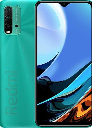 Смартфон xiaomi redmi 9t 4/128 ocean green 2sim 6.53" ips 2340x1080 nfc 6000 mah