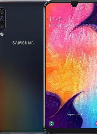Смартфон samsung galaxy a50 (a505f) 4/64gb black 6.4" 2340x1080 2sim lte nfc bluetooth 5.0 4000 mah exynos 96