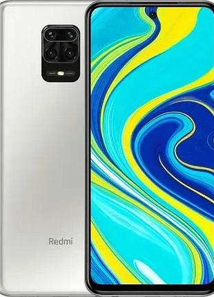 Смартфон xiaomi redmi note 9 6/128gb white 6.53" 2340x1080 ips 60 гц 2 sim lte 5020 mah 2