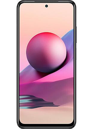Смартфон xiaomi redmi note 10s 6/128gb onyx gray 6.43" 60 гц 409 ppi 2 sim lte nfc 5000 mah 2